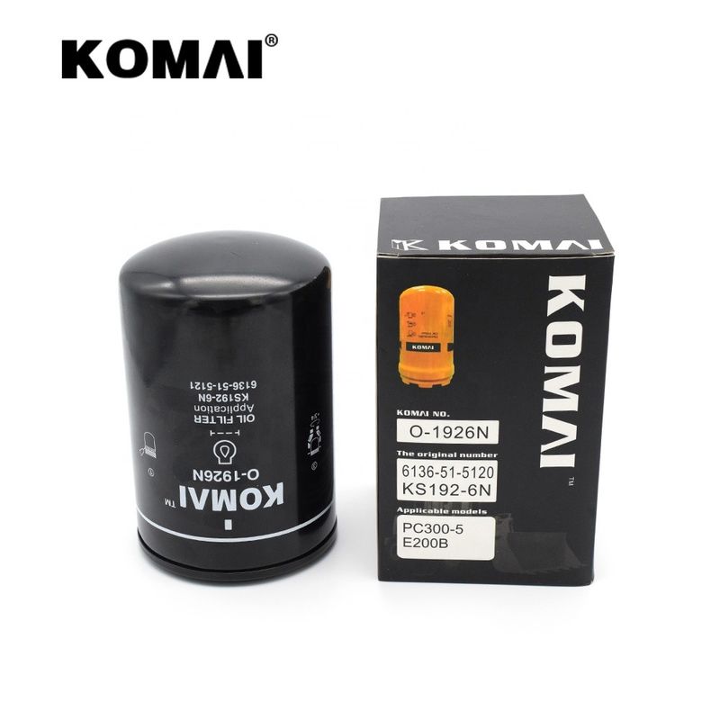 KOMAI Excavator Exhaust Diesel Generator Oil Filter 6136-51-5120/W 11168/LF 3664